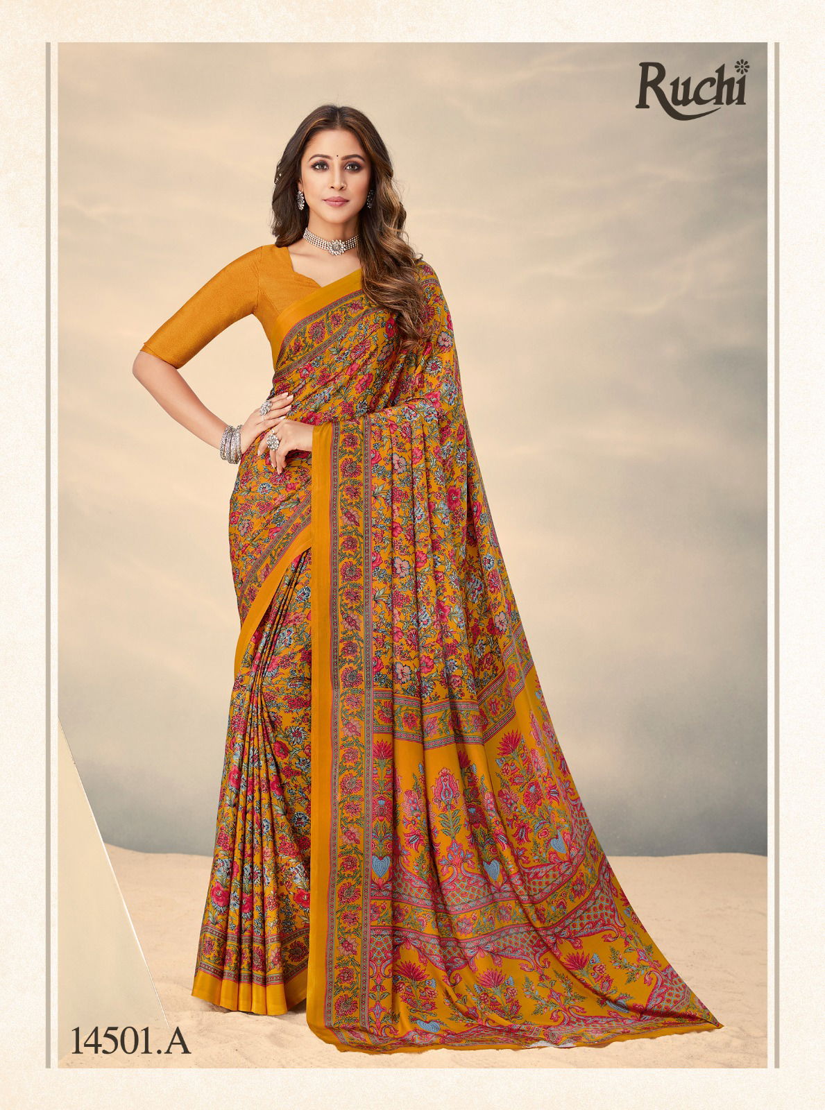 Ruchi Vivanta Silk Hit 10 Wholesale Printed Daily Wear Sarees